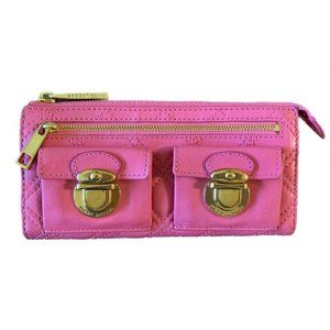 Marc Jacobs Quilted Pink Wallet